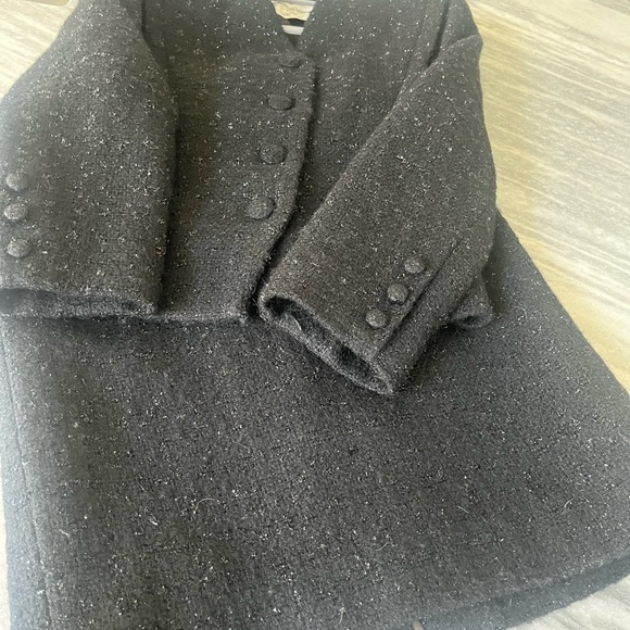 COPY - Vintage Anne de Villers Paris formal evening suit glittering boiled wool - Picture 9 of 17